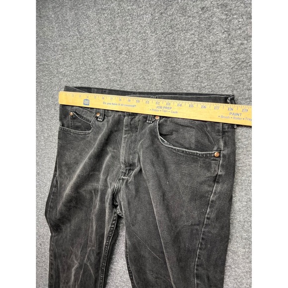 Lee Jeans Mens 36x30 Black Fit 36x29 Regular Straight Denim Pants TZS-K146-008 - Picture 4 of 16